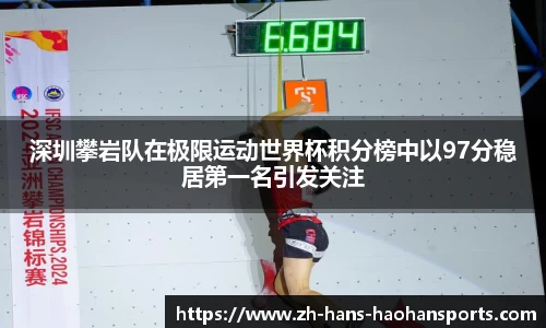 深圳攀岩队在极限运动世界杯积分榜中以97分稳居第一名引发关注